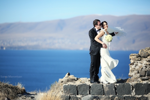 At Sevan lake